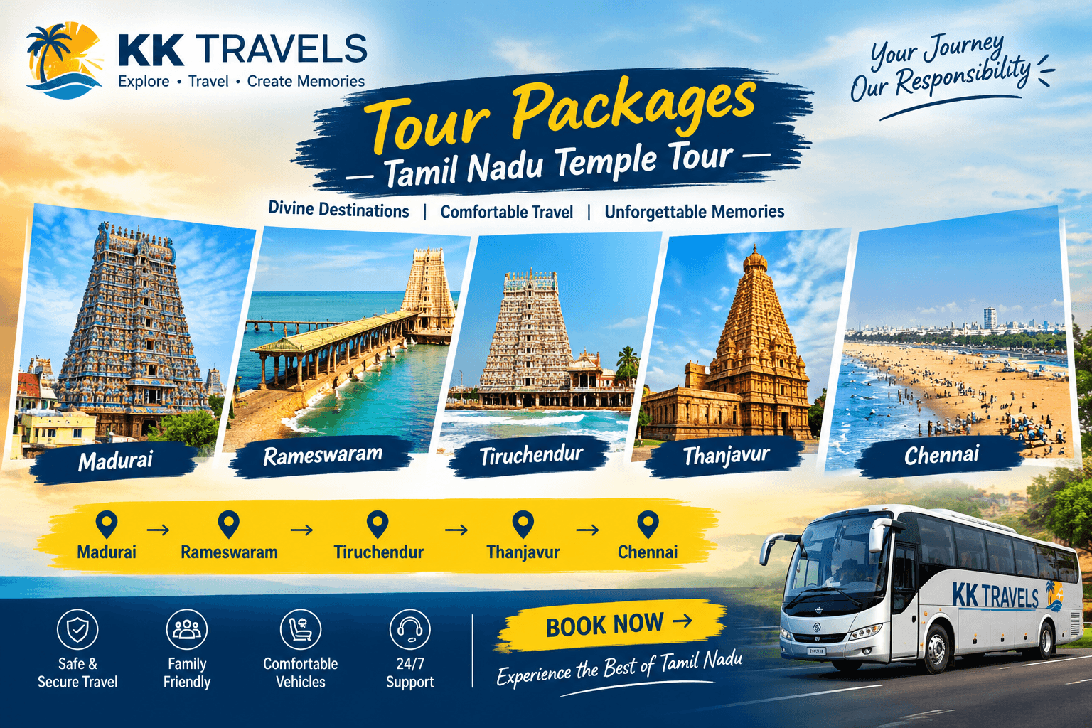 Tamilnadu tours baggage